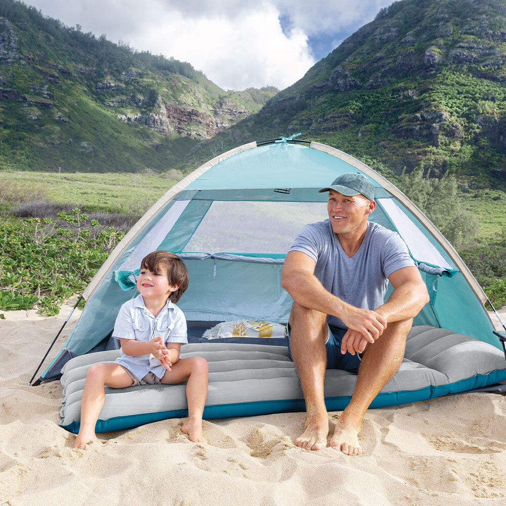 Intex Matelas Gonflable Camping 1 Personne Vinyle Renforcé
