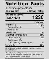 American Wolf Hard Mass Gainer 3 Kg