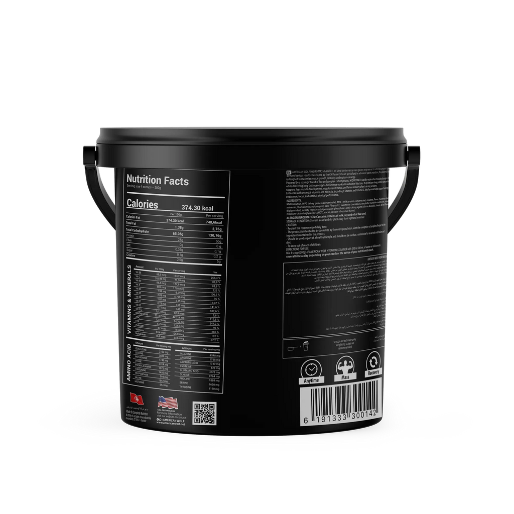 American Wolf Hydro Gainer de Masse 6 kg