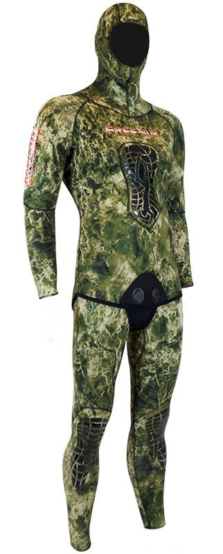 Combinaison de Chasse Sous-Marine Freesub 5mm - Camouflage Malta
