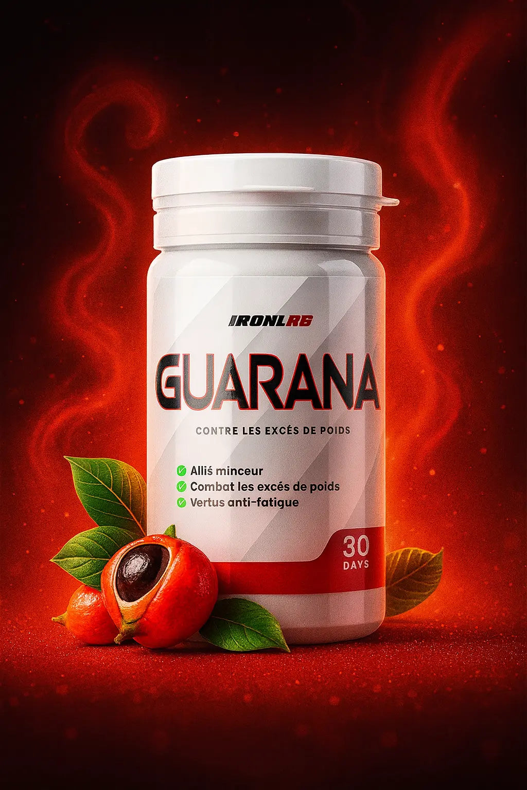 Guarana Tunisie Pas Chère Iron LAB 30 Capsules