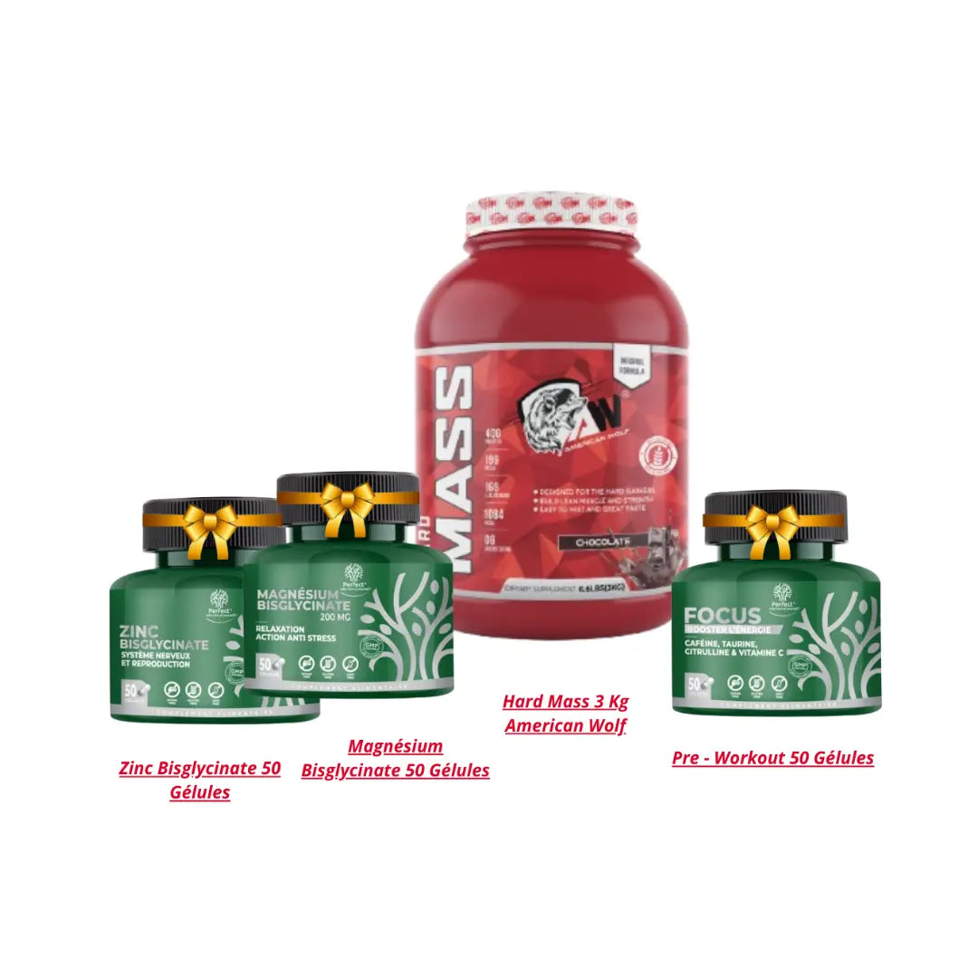 Hard Mass American Wolf 3 Kg + 3 Cadeaux