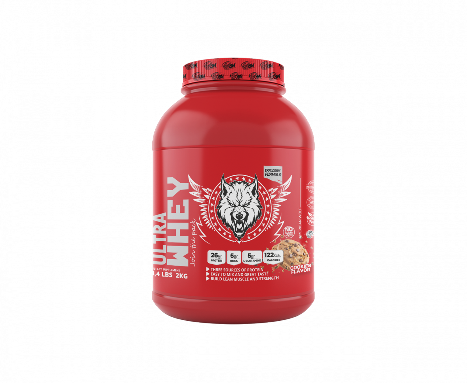 American Wolf whey –  (2 KG)