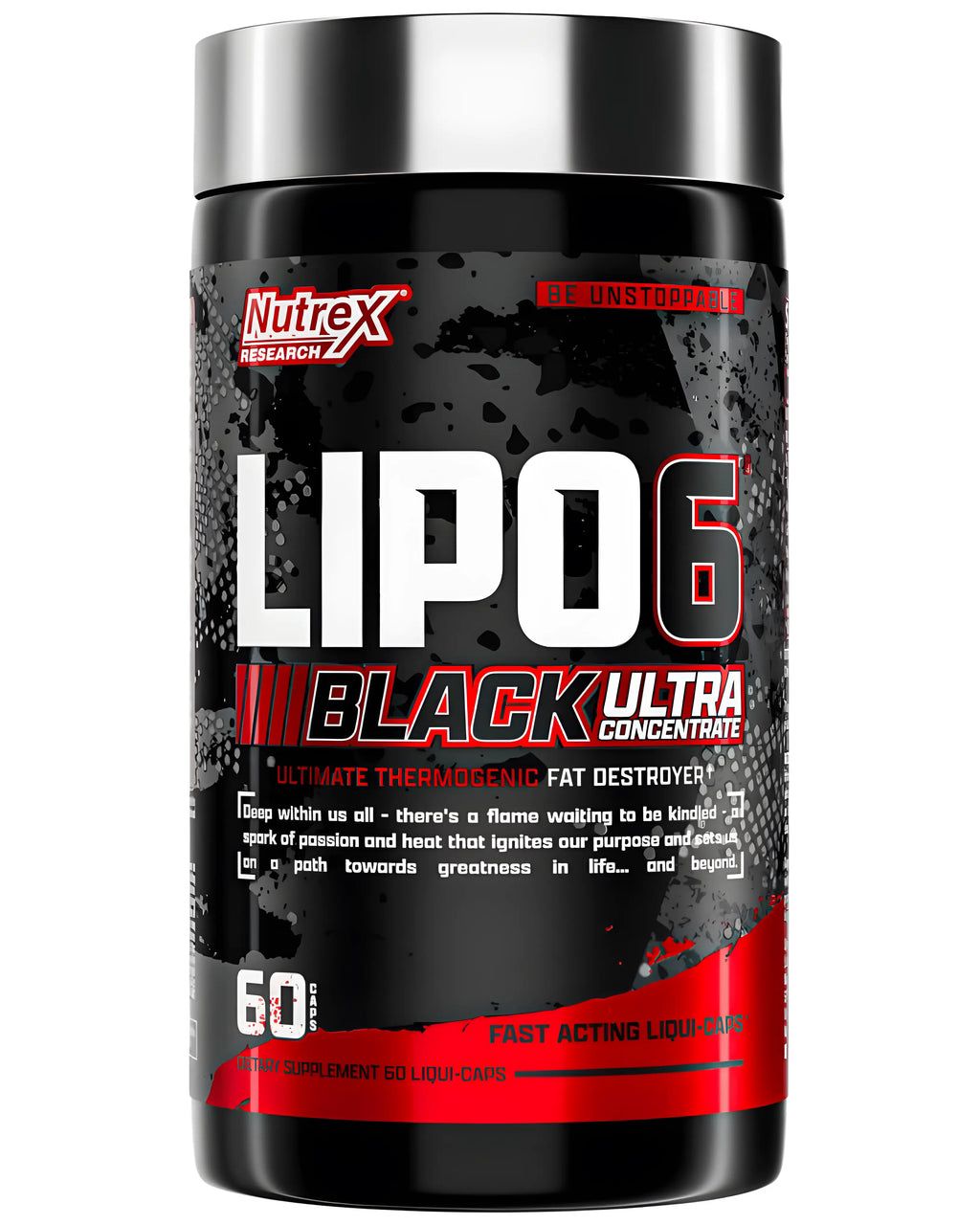 Nutrex Lipo‑6 Black Ultra Concentrate – 60 capsules