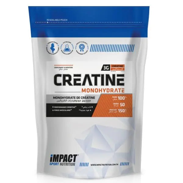 Monohydrate Creatine Impact Sport Nutrition 50 Scoop