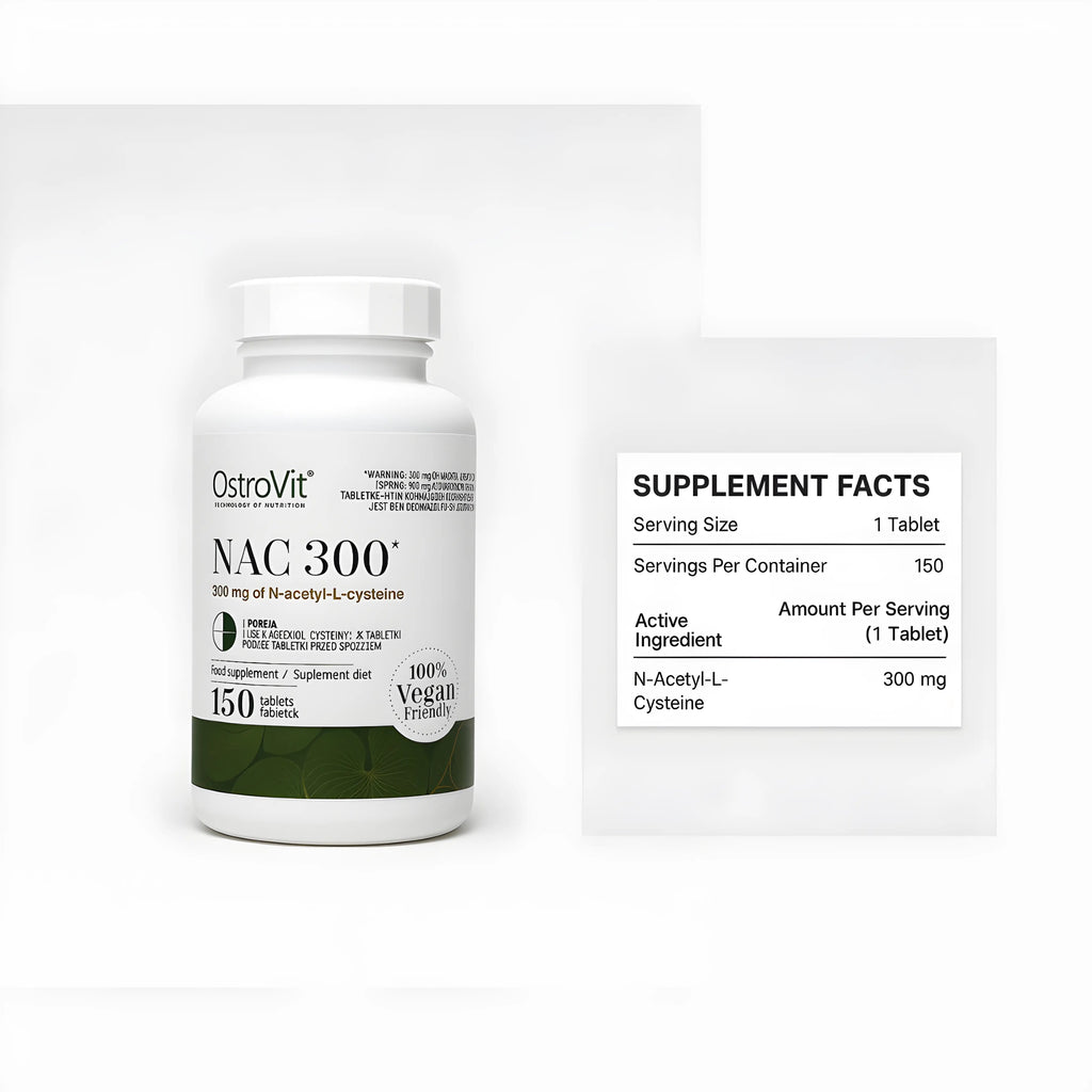 NAC 300mg - OstroVit | 150 Tablets