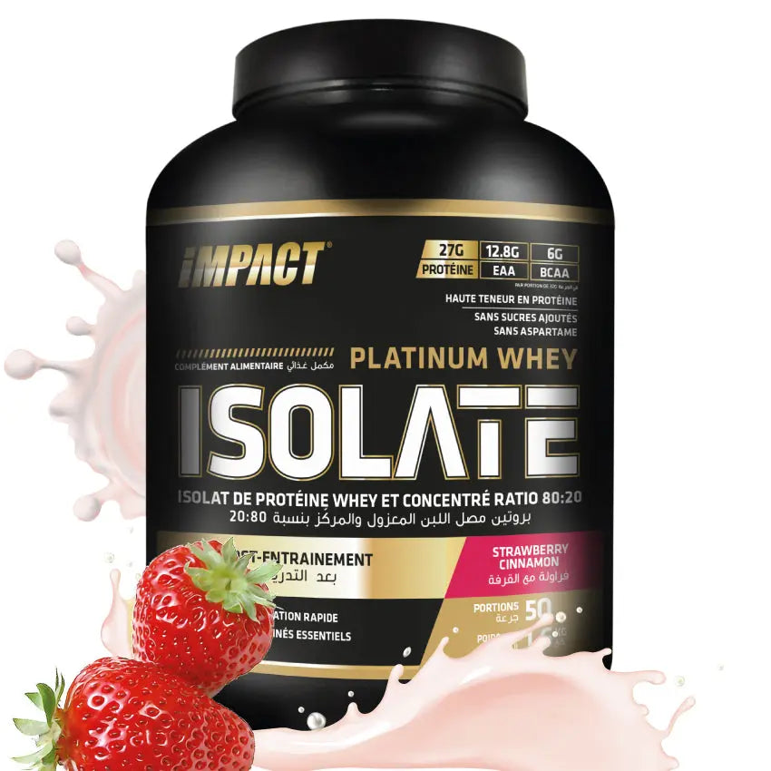 platinum isolate 1.6 kg  impact BOUTEILLE