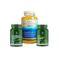 Pack Santé Essentielle – Omega-3 + Magnesium + Zinc – 3 compléments