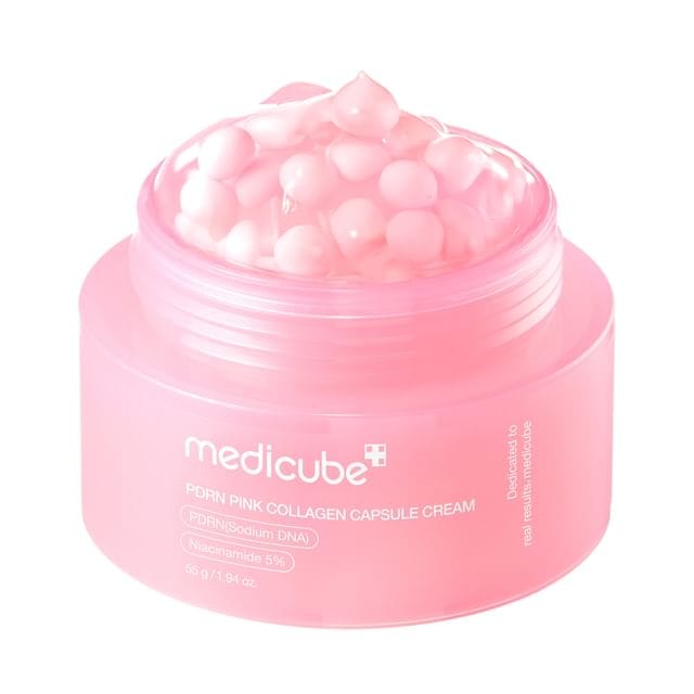 Medicube PDRN Pink Collagen Capsule Cream – Crème Anti-Âge Raffermissante