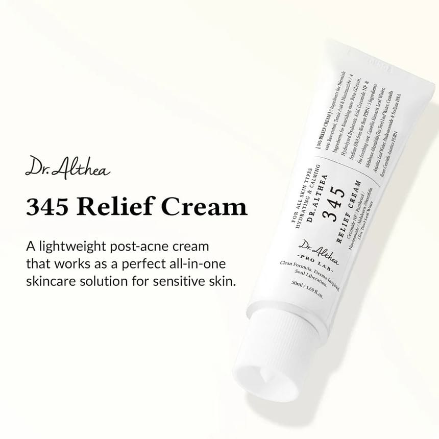 Crème apaisante 345 Relief Cream de Dr.Althea