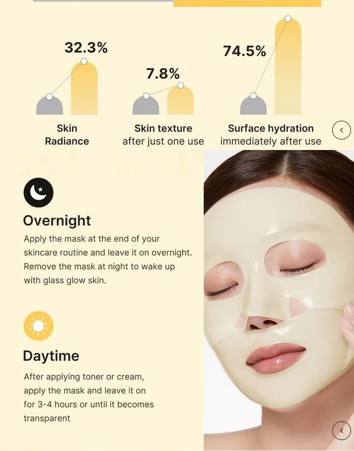 Masque Gel Éclat & Anti-Taches — Acide Kojique & Curcuma Medicube