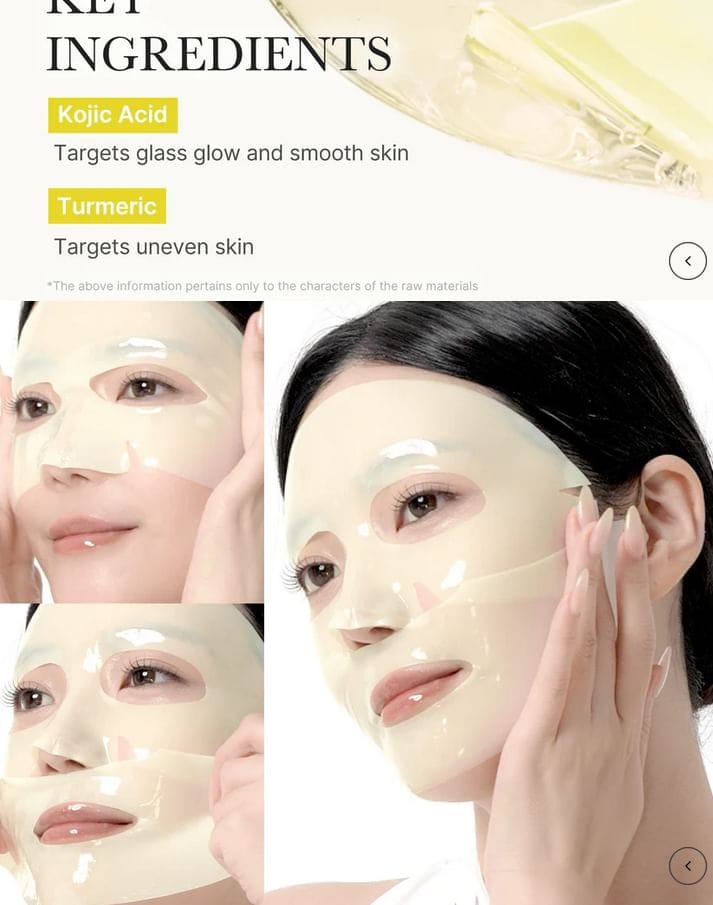 Masque Gel Éclat & Anti-Taches — Acide Kojique & Curcuma Medicube