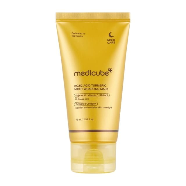 Masque de Nuit Peel-Off Éclat & Anti-Âge — Rétinol, Curcuma & Collagène Medicube