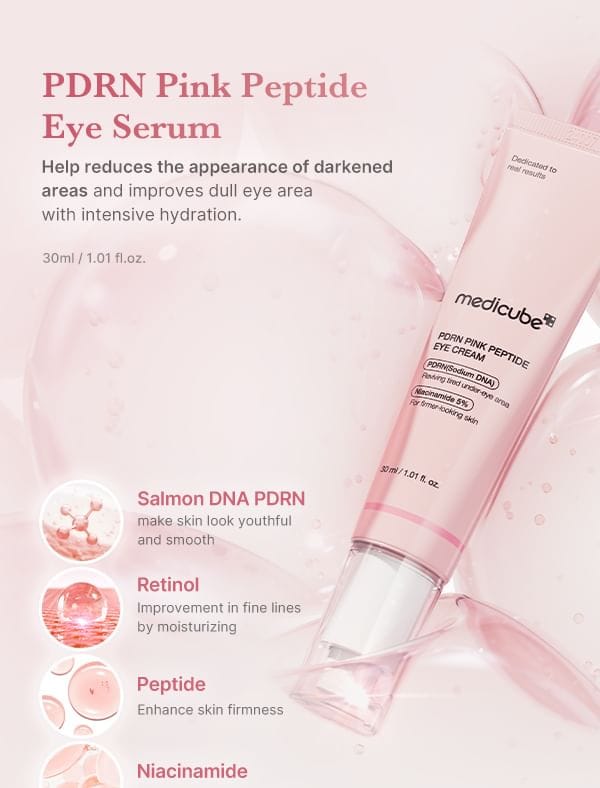 Crème Contour des Yeux PDRN Saumon, Rétinol & Peptides — Anti-Rides & Anti-Poches