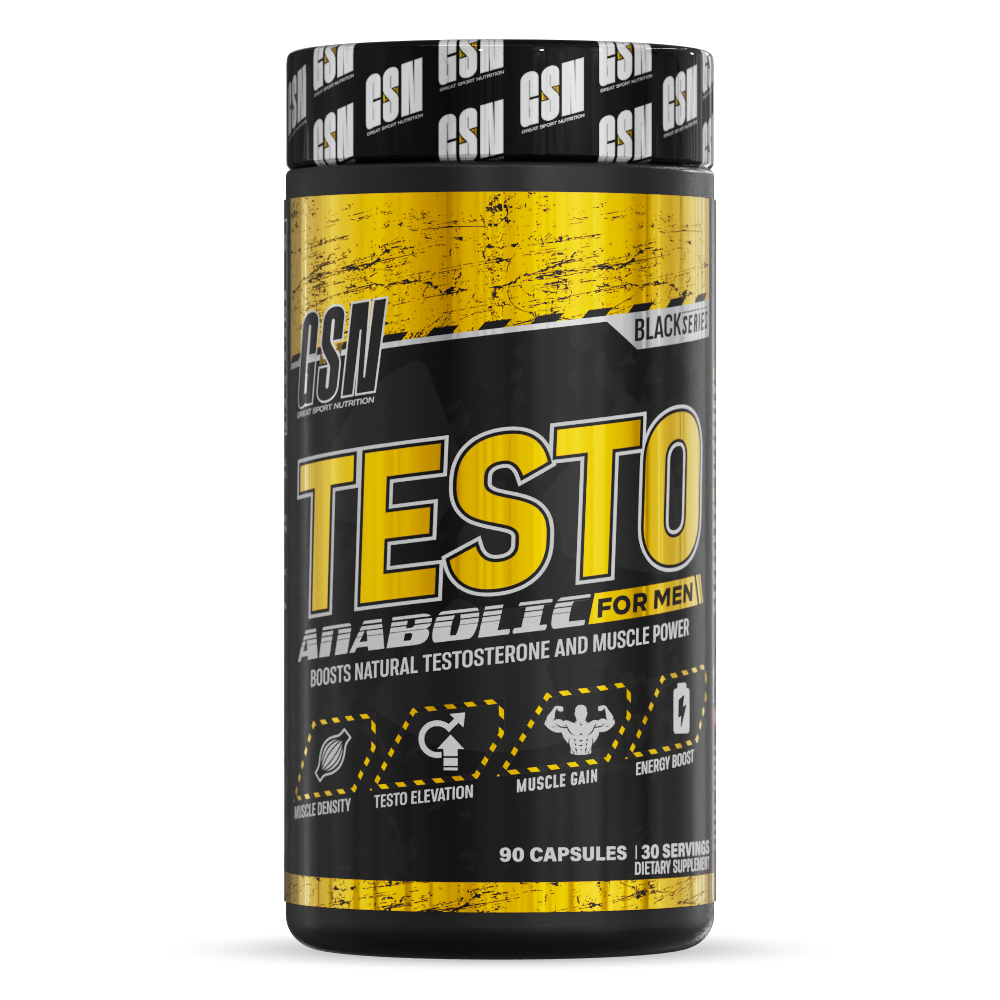 Great Sport Nutrition Anabolic Testo Booster de Testostérone 80 Capsules