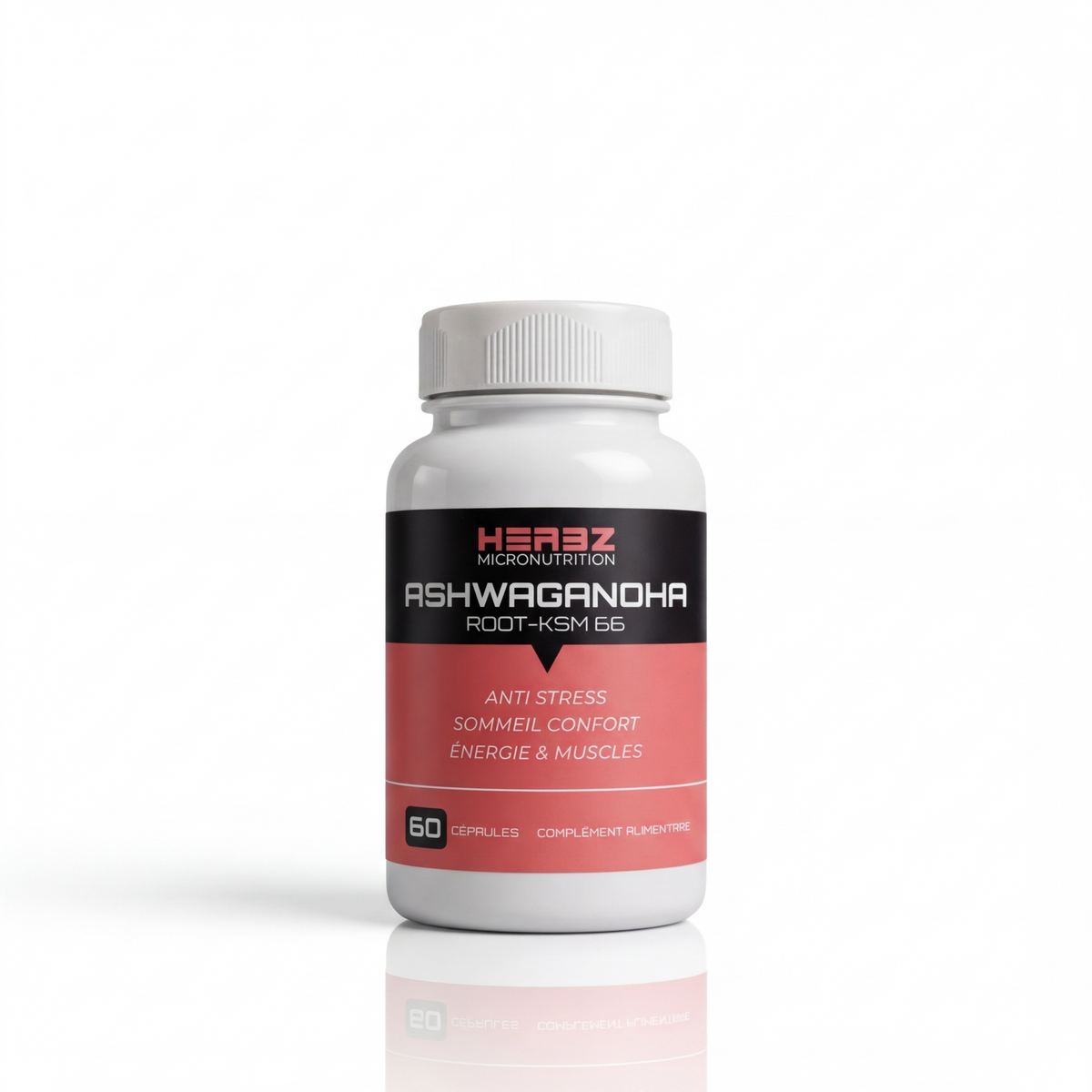 Ashwagandha Root KSM-66 Vitalité 60 capsules