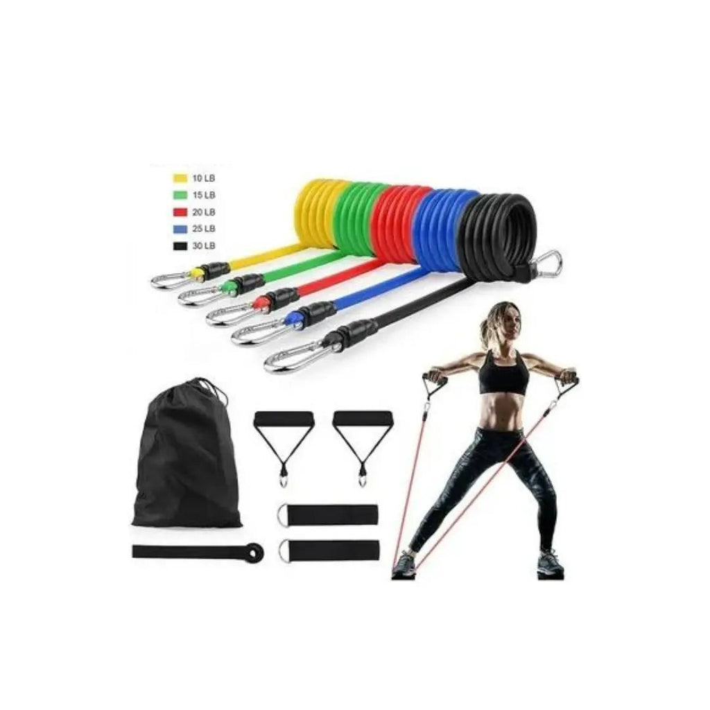 Bandes de résistance élastiques lot de 5 - vue 3