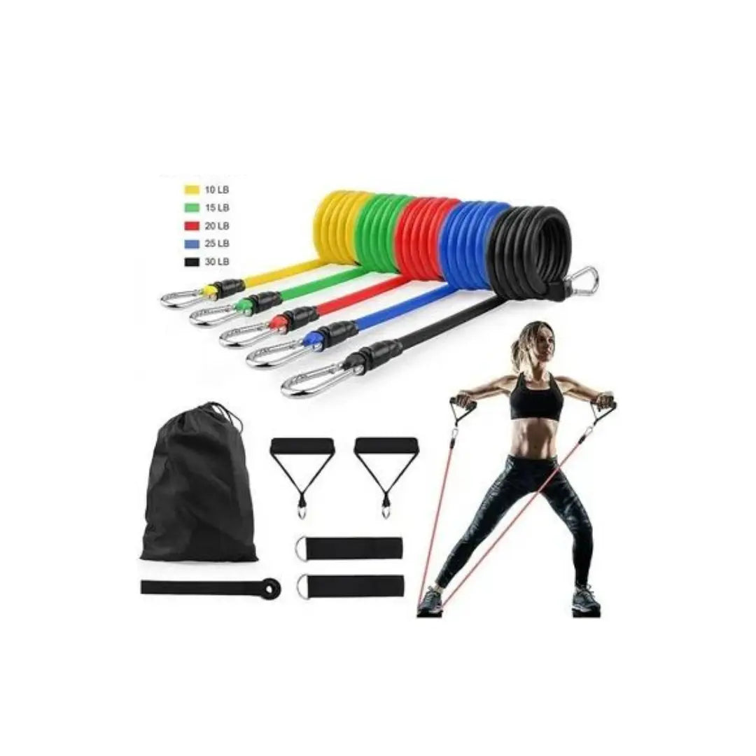 Bandes de résistance élastiques lot de 5 - vue 3