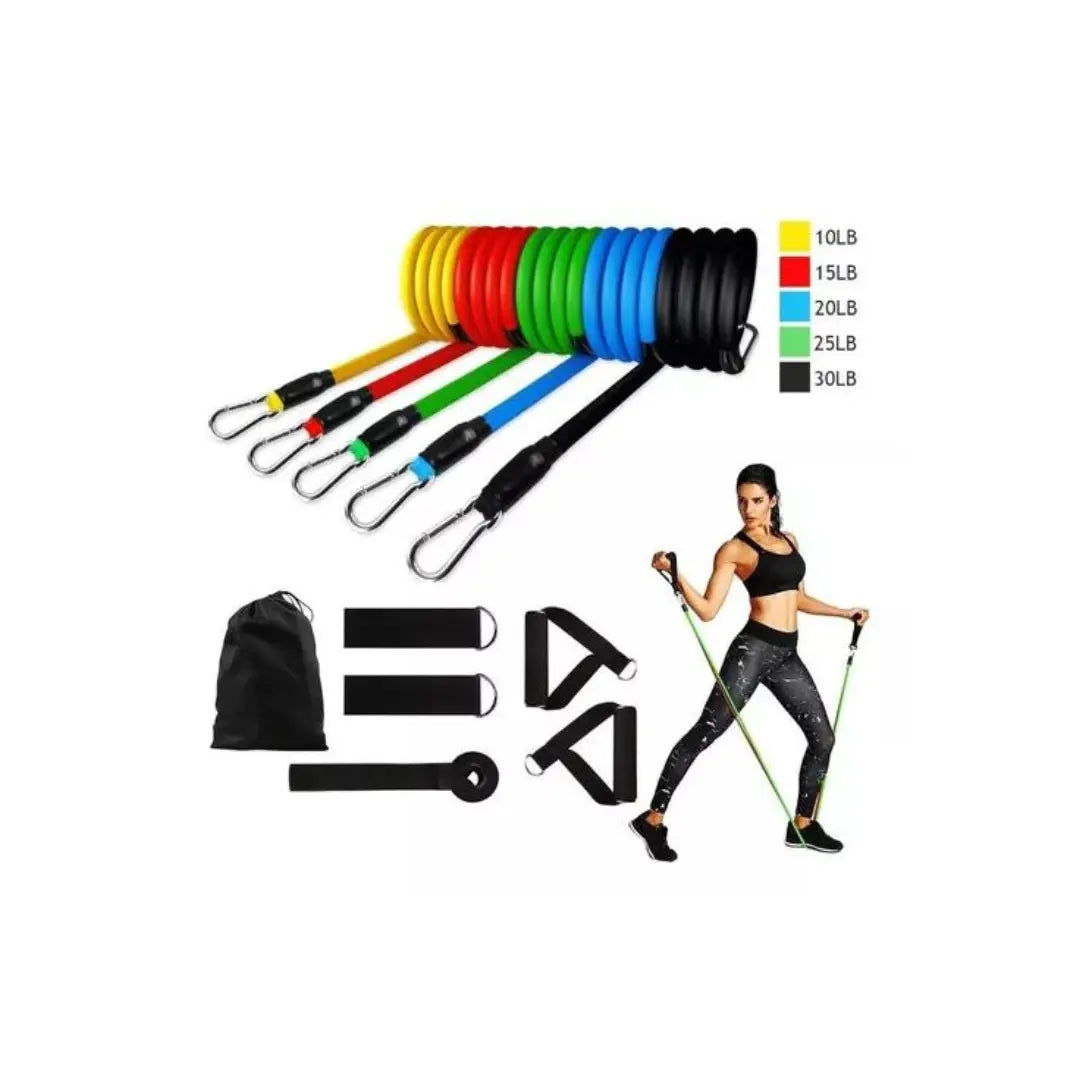 Bandes de résistance élastiques lot de 5 - vue 4