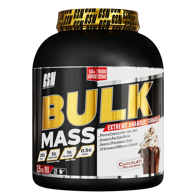 Bulk Mass Gainer 2.5kg prise de masse