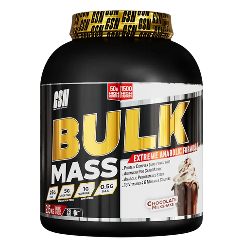 Bulk Mass Gainer 2.5kg prise de masse