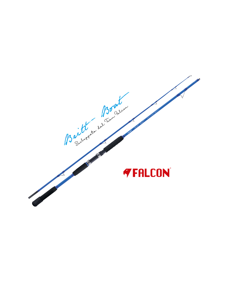 Falcon Britt Boat 210 Canne Bateau 2.10m 2 Sections EVA
