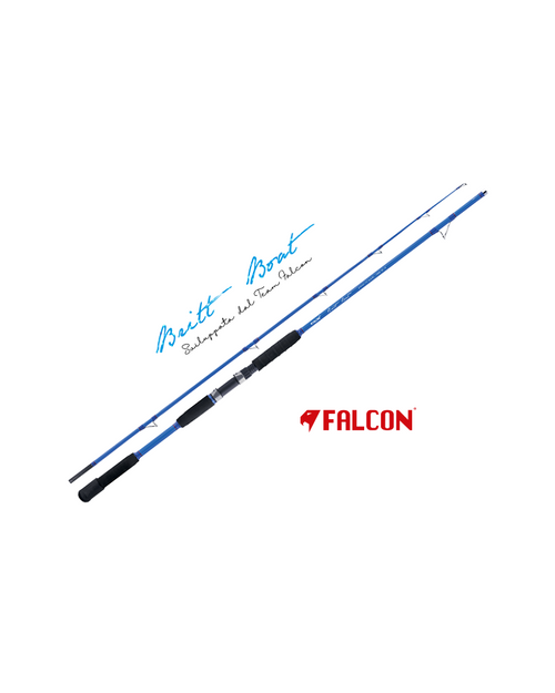 Falcon Britt Boat 210 Canne Bateau 2.10m 2 Sections EVA