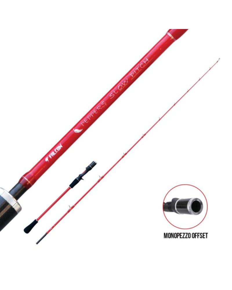 Falcon Peppers GRS 2.10m Canne Bateau Slow Pitch Acid 210