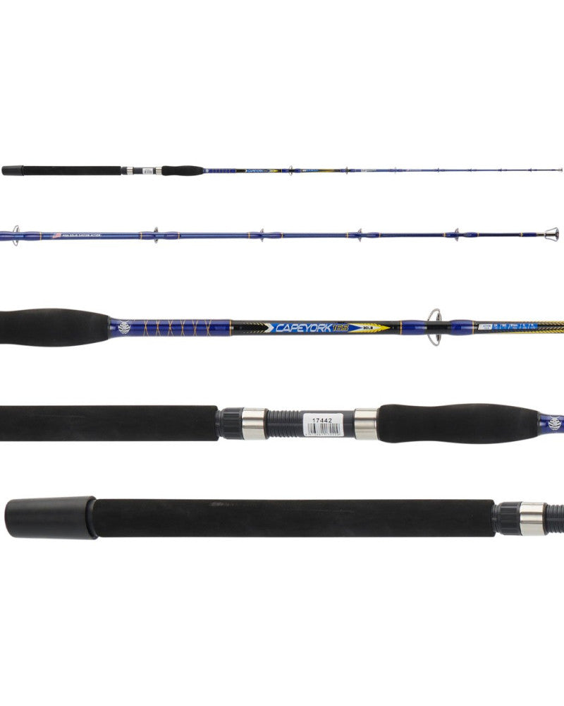 Kali Kunnan Cape York Canne Bateau Fibre Solide 30lb