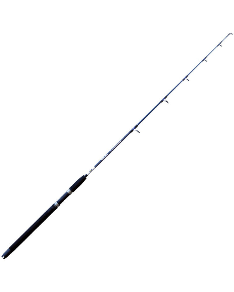 Lineaeffe Malibu Canne Bateau Fibre Verre 1.65m 15-30lbs Bleu