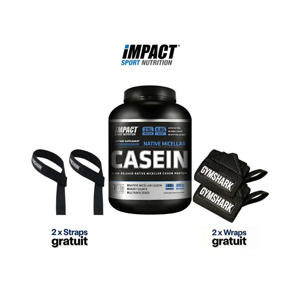 Pack Caséine 1,8kg