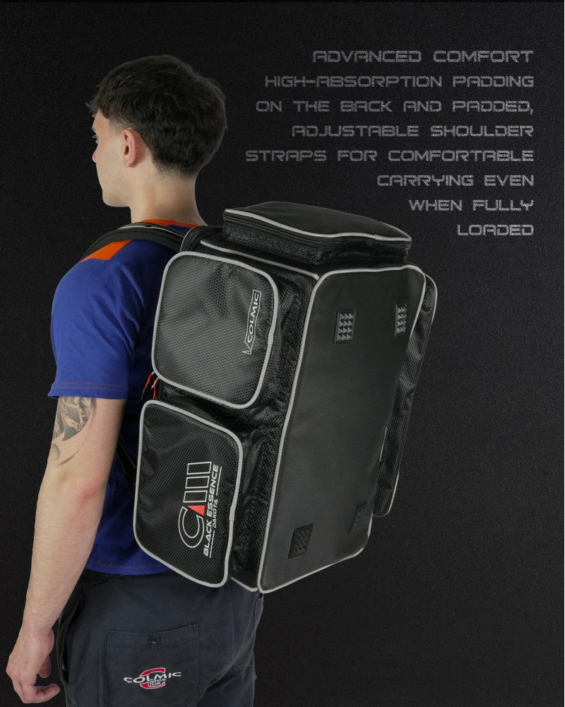 Colmic Black Essence Dakota Sac à Dos Pêche Technique 50x27x55 cm