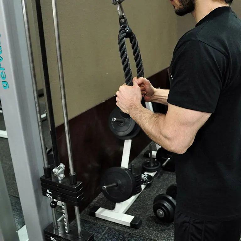 Corde triceps nylon TR20 - détail embouts