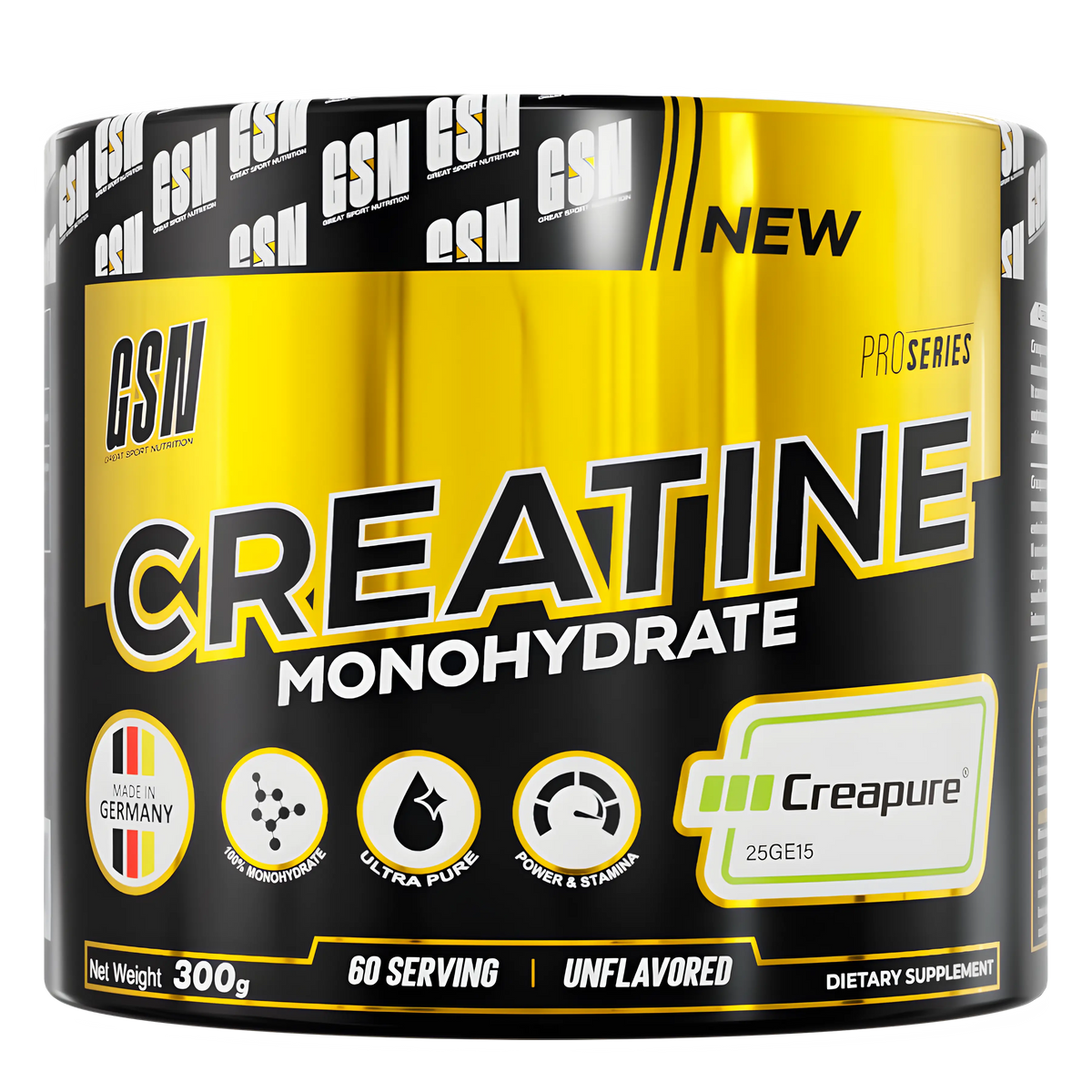 Creapure Creatine 300g qualité premium
