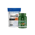 Pack Créatine Monohydrate 150g et Vitamine B 120 gélules