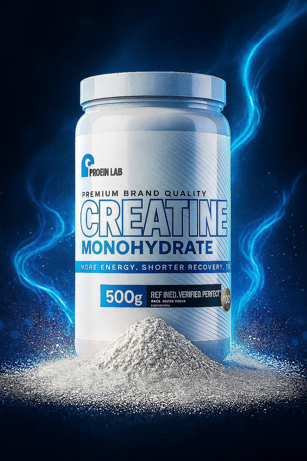 Créatine monohydrate Protein Lab 500g