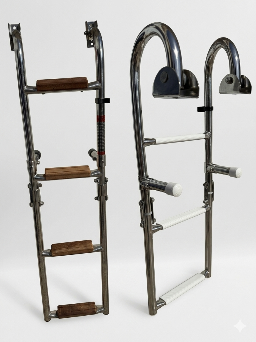 Échelle inox pour bateau marine vue principale