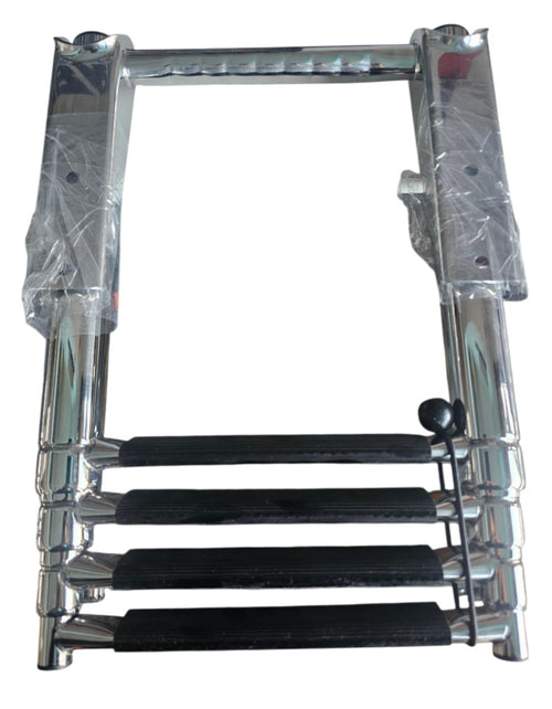 Échelle inox pour bateau marine vue détaillée