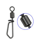 Émerillon Agrafe Corkscrew Swivel Snap 1/0
