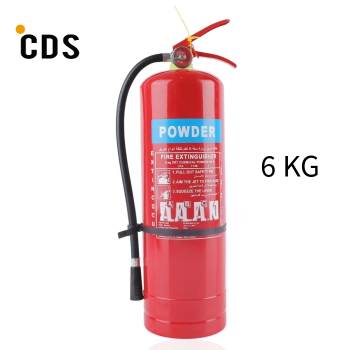 Extincteur poudre ABC 6kg CDS sécurité incendie