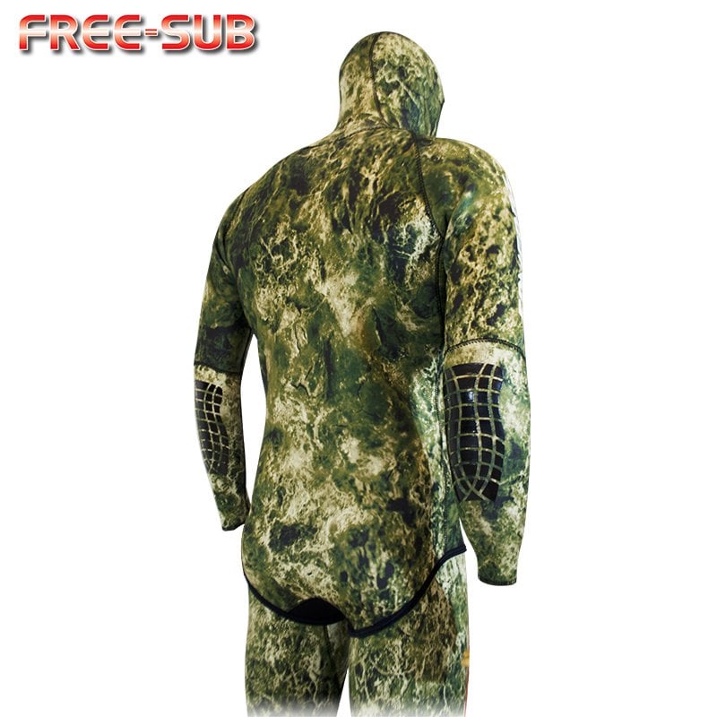 Combinaison de Chasse Sous-Marine Freesub 5mm - Camouflage Malta