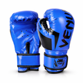 Gants de Boxe Elite Bleu et Noir Triple Densité