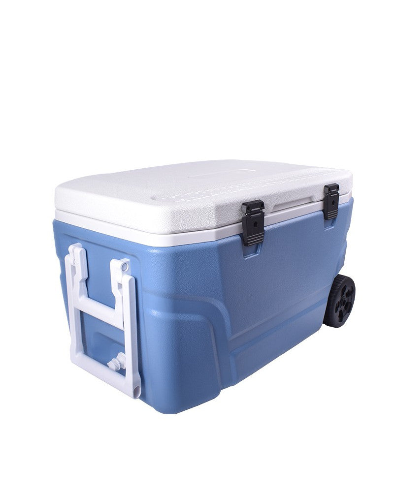 Ecooler 65L Glacière Avec Roues Bleu
