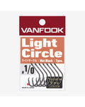Hameçon Light Circle Vanfook Taille 4/0 Noir