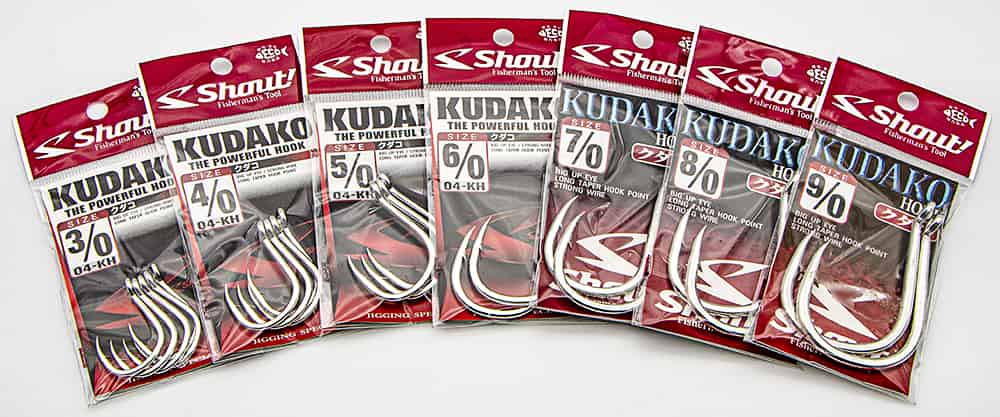 Hameçon Shout Kudako pour la pêche au jigging