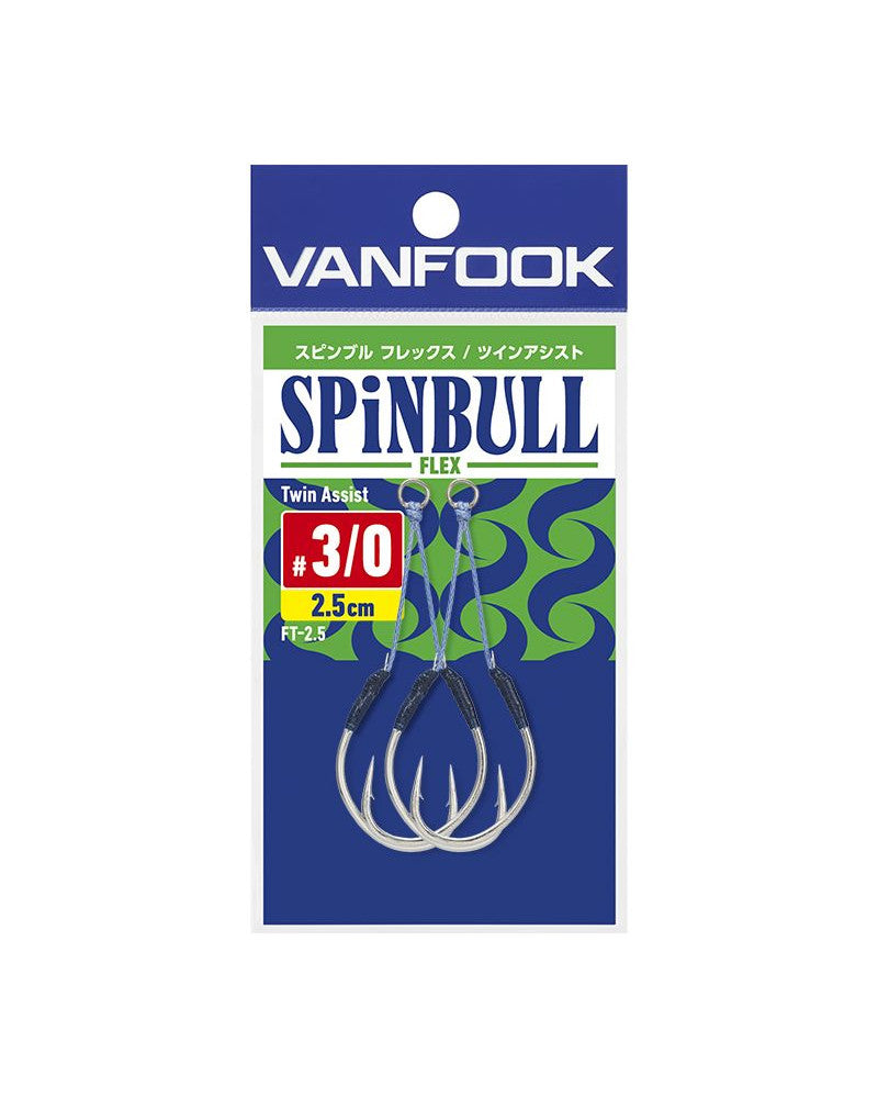 Hameçons SPiNBULL FLEX Twin Assist FT-3.5 Vanfook