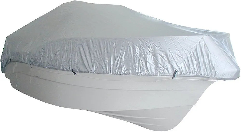 Housse de bateau imperméable polyester 550 à 610cm argent