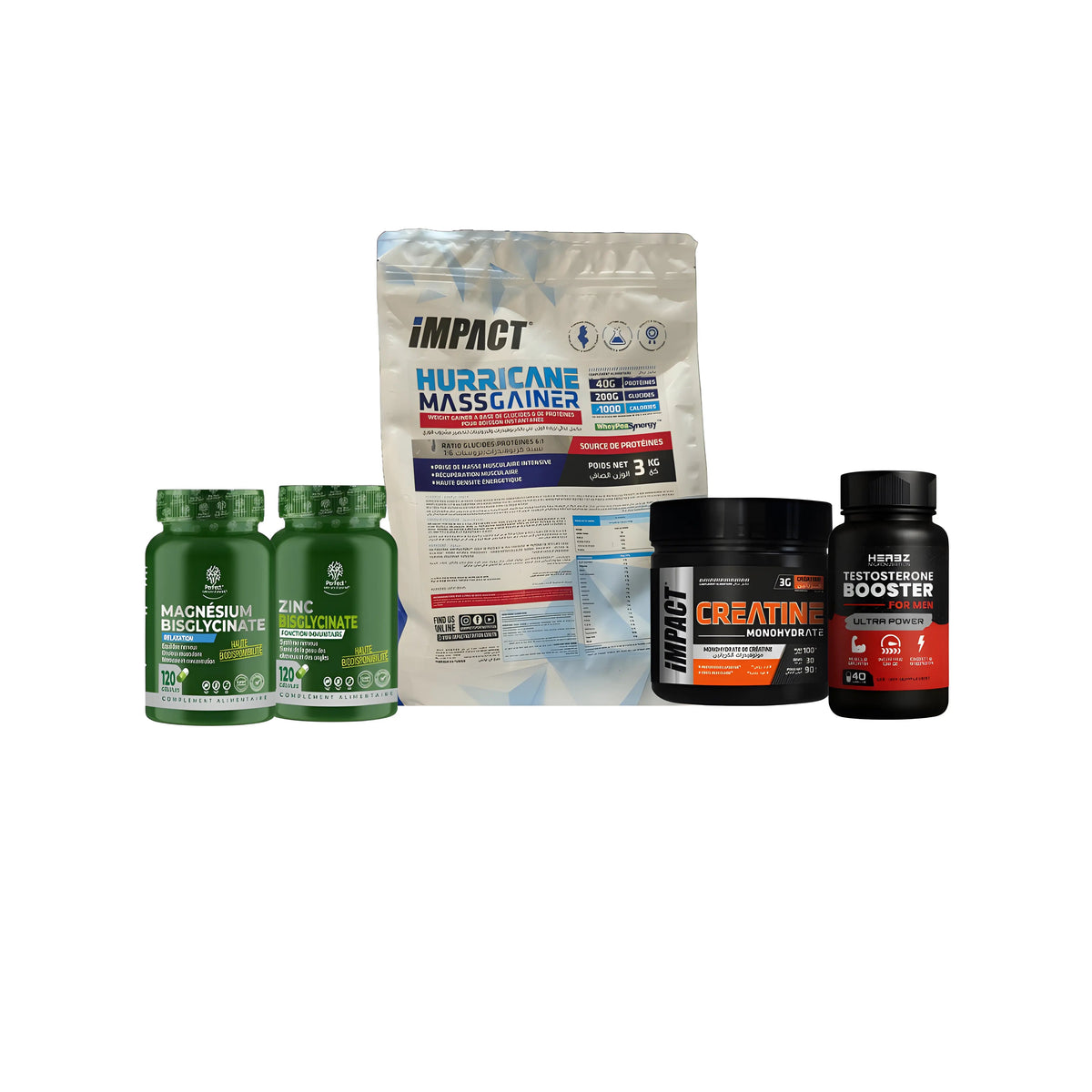 Pack Hurricane Mass Gainer 3kg