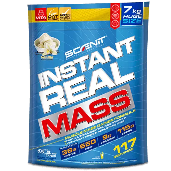 Instant Real Mass Gainer 7kg Scenit Nutrition