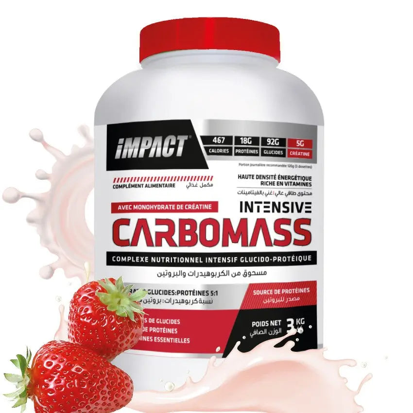 Intensive Carbomass 3kg informations nutritionnelles